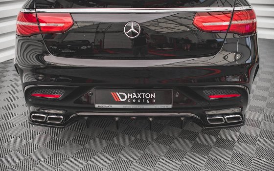 Mercedes GLE 63 AMG Coupe C292 Spoiler Lip Splitter - 6