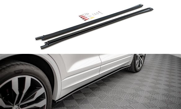 Volkswagen Touareg R Line Mk3 Spoiler Lip Splitter - 5