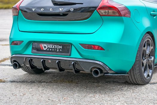 Volvo V40 R Design Spoiler Lip Splitter T3 T4 T5 - 2