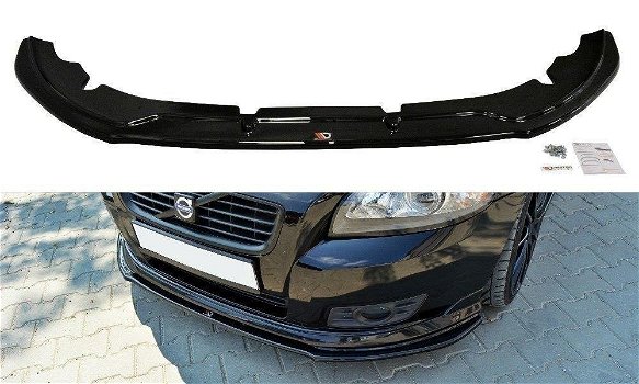 Maxton Design Volvo V50 R Design Spoiler Lip Splitter - 2