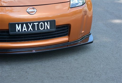 Maxton Design Nissan 350Z Spoiler Lip Splitter - 2