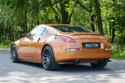 Maxton Design Nissan 350Z Spoiler Lip Splitter - 3