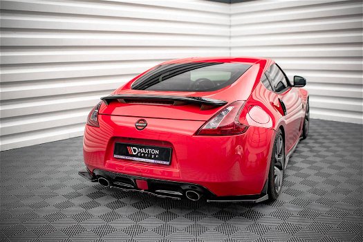 Maxton Design Nissan 370Z Facelift Spoiler Lip Splitter - 2