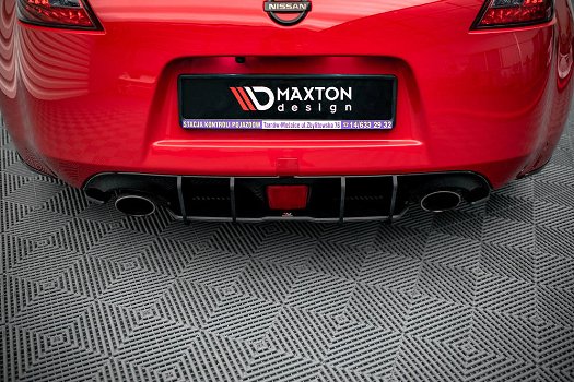 Maxton Design Nissan 370Z Facelift Spoiler Lip Splitter - 7