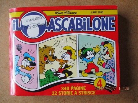 adv6392 il tascabilone 4 italiaans disney - 0