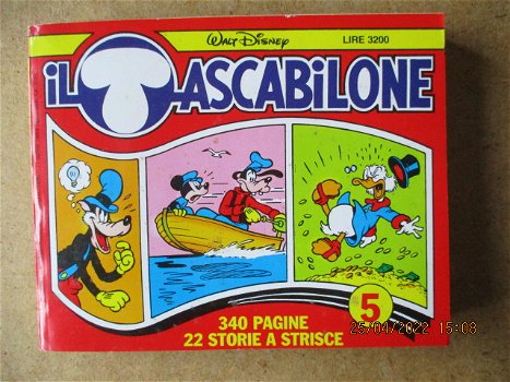 adv6393 il tascabilone 5 italiaans disney - 0