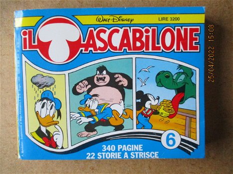 adv6394 il tascabilone 6 italiaans disney - 0