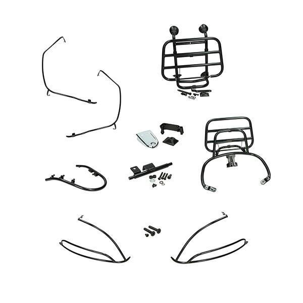 Beugelset Vespa Primavera Sprint MAT ZWART A-KWALITEIT - Afbeelding 2