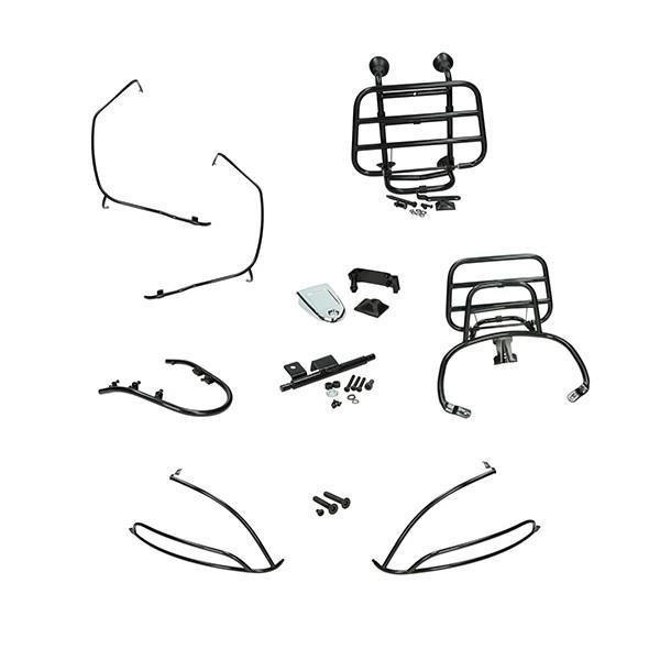 Beugelset Vespa Primavera Sprint MAT ZWART A-KWALITEIT - Afbeelding 3