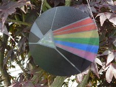 Ornament van LP logo, Pink Floyd,Dark Side of the Moon