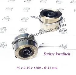 = Opwindveer = 15 mm. =32942