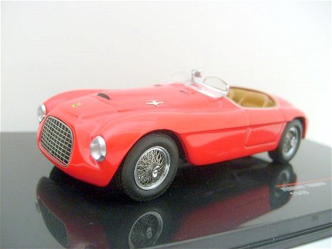 1:43 Ixo FER047 Ferrari 166 MM barchetta 1948 red - 0