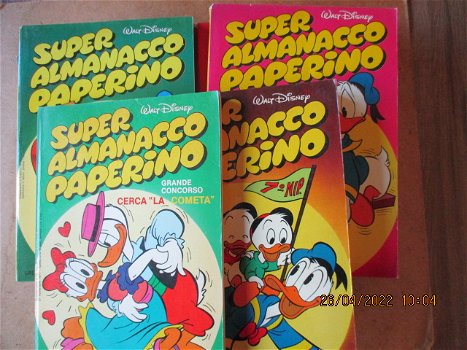 adv6399 super almanacco paperino italiaans disney - 0