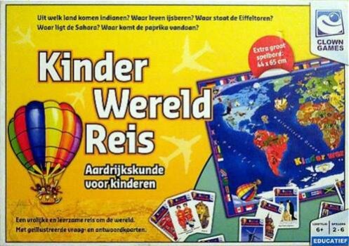 Kinder Wereld Reis | 6+ | 2-6 Spelers | Compleet in doos! - 0