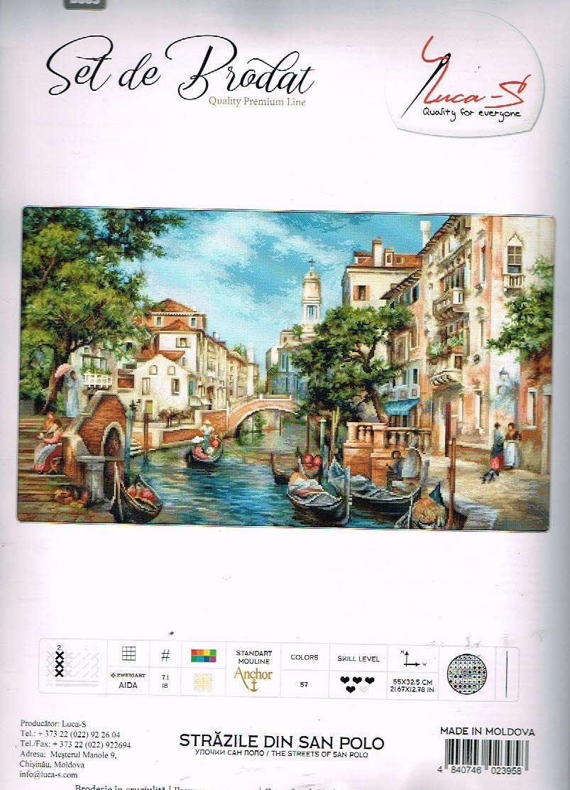 LUCA GROOT BORDUURPAKKET , THE STREETS OF SAN POLO B 589 - nr. 1