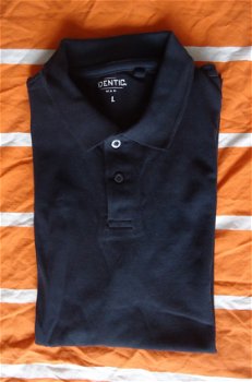 Te koop een nieuwe donkerblauwe polo van Identic (maat: L). - 5