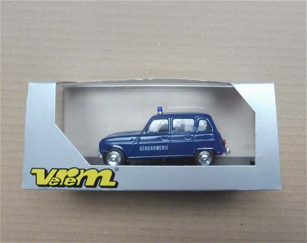 1:43 Verem 239 Renault 4TL donkerblauw 'Gendarmerie' - 0