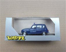 1:43 Verem 239 Renault 4TL donkerblauw 'Gendarmerie'