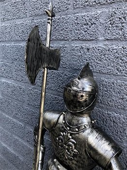 Prachtige ridder, geheel metaal-alu look - 2