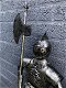Prachtige ridder, geheel metaal-alu look - 2 - Thumbnail