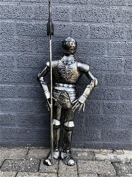 Prachtige ridder, geheel metaal-alu look - 5