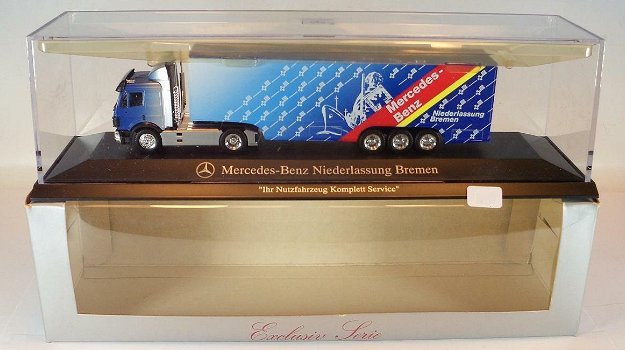 1:87 Herpa Mercedes Benz SK 1988 - 1994 Niederlassung Bremen - 0