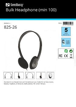 Bulk Headphone (min 100)