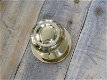 Vaste ronde knop - messing , deurknop - 2 - Thumbnail