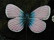 Vlinder kapstok roze - metaal , kapstok , kado , vlinder - 0 - Thumbnail