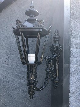 Wand buitenlamp Madrid 65, Alu gegoten, Lampenfitting - 1