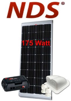 NDS SOLENERGY 175W Zonnepaneel SET + SC350M - 0