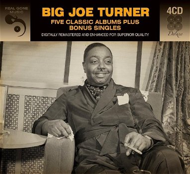 Big Joe Turner – Five Classic Albums Plus Bonus Singles (4 CD) Nieuw/Gesealed - 0