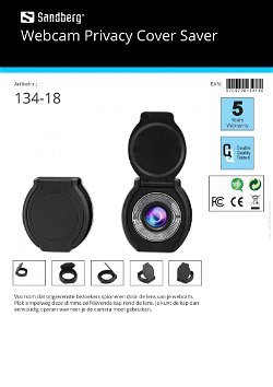 Webcam Privacy Cover Saver Afdek bescherming webcam