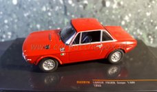 Lancia Fulvia coupe 1.6HF 1969 rood 1/43 Ixo V648