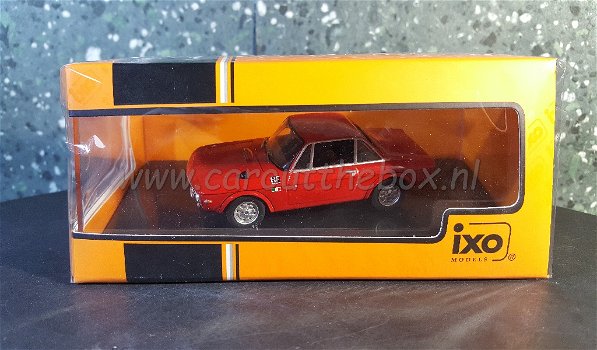 Lancia Fulvia coupe 1.6HF 1969 rood 1/43 Ixo V648 - 3