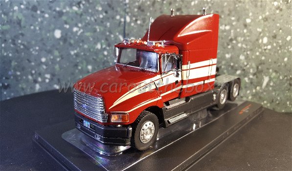 Ford Aeromax 1990 donker rood 1/43 Ixo V655 - 1