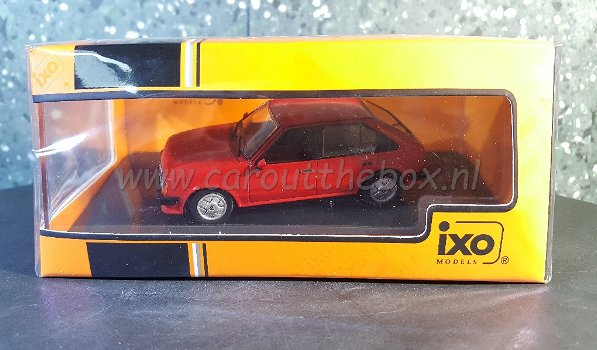 Opel Kadett D GT/E 1983 rood 1/43 Ixo V666 - 3