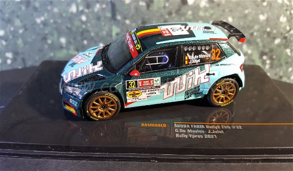 Skoda Fabia Rally2 EVO #32 1/43 Ixo V667 - 0