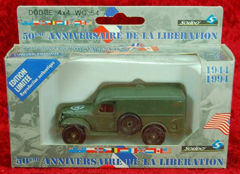 1:50 Solido Dodge 4x4 WC 54 US troop carrier - 0