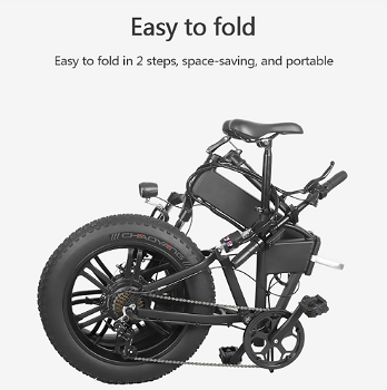 Mankeel MK011 Folding E-bike with Dual Disc Brakes 20 - 1