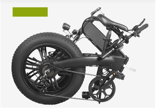 Mankeel MK012 Folding E-bike 7-Speed with Dual Disc Brakes - 1