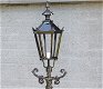 Klassieke lantaarn Barcelona , glas, alu zwart, 275cm - 1 - Thumbnail