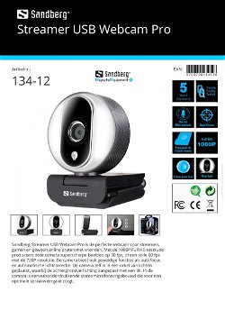 Streamer USB Webcam Pro