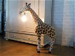 Bijzondere Giraffe lamp , 110cm ,polystone - 2 - Thumbnail