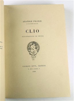 [Alfons Mucha] Clio 1900 Anatole France - Art Nouveau ill. - 3
