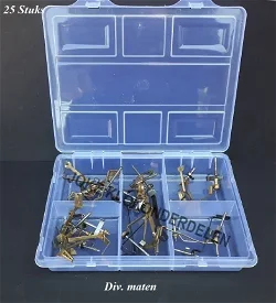 = Anker = 25 stuks = div. maten =40256