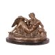 Een bronzen beeld,sculptuur ,LEDA AND THE SWAN ,zwaan - 0 - Thumbnail