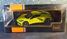 Chevrolet Corvette C8 Stingray geel 1/43 Ixo V675 - 3 - Thumbnail