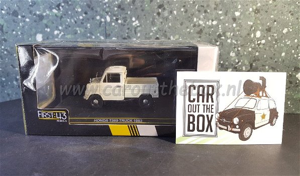 Honda T360 truck 1963 beige 1/43 First43 - 4