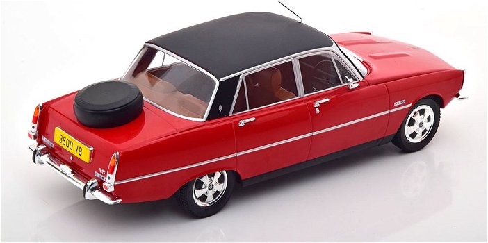 Rover 3500 (P6) rood 1/18 MCG039 - 1